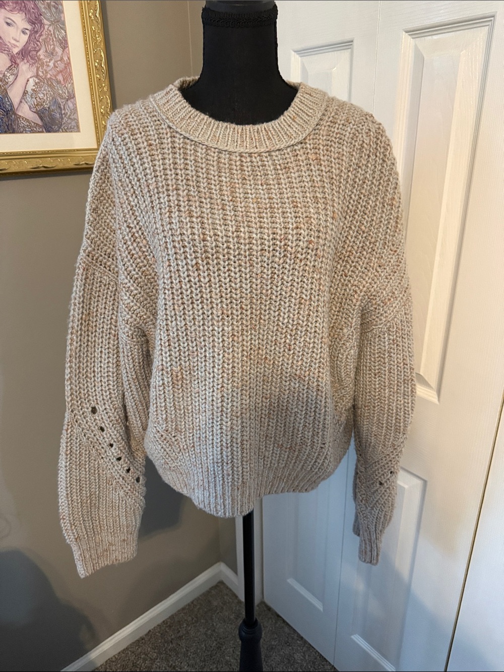 Point Sur Cropped Knit Sweater